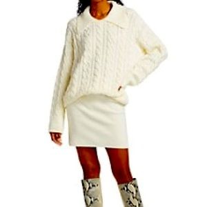 COPY - Free People NWT size medium Laurel sweater and matching skirt